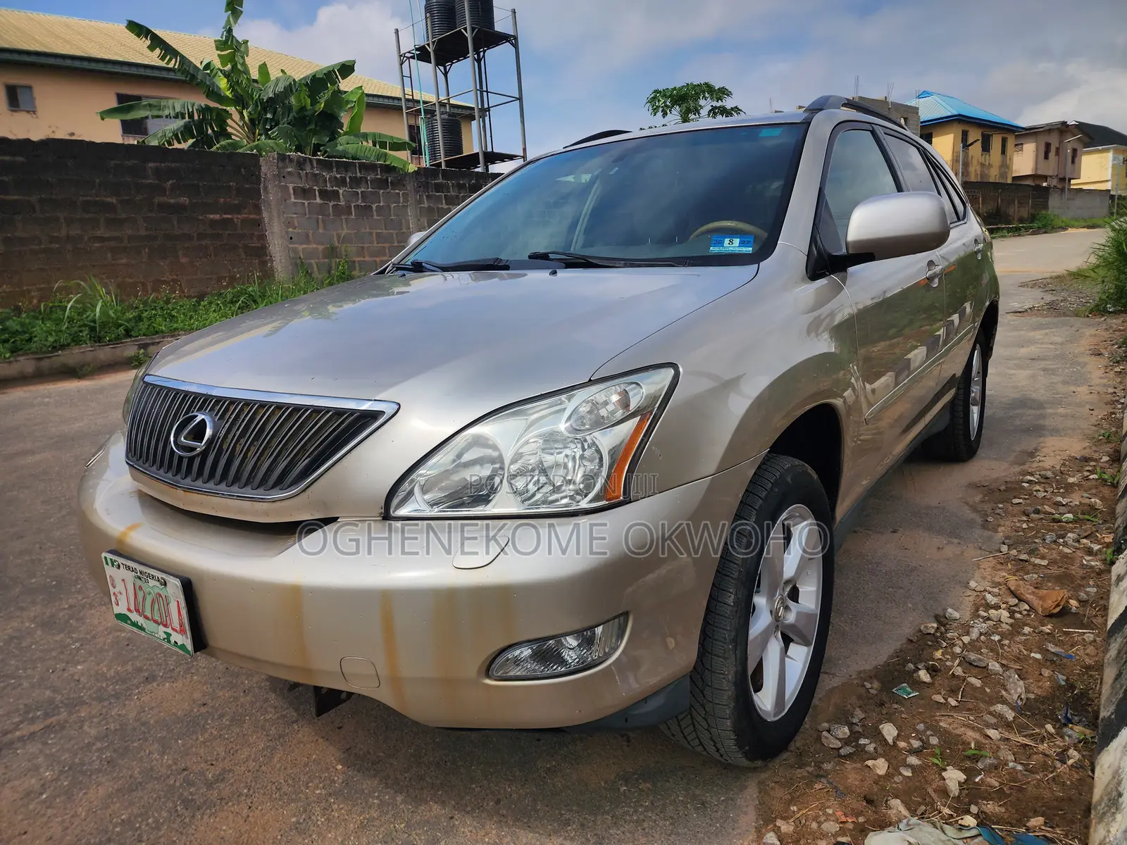 Lexus RX 350 2007 Gold