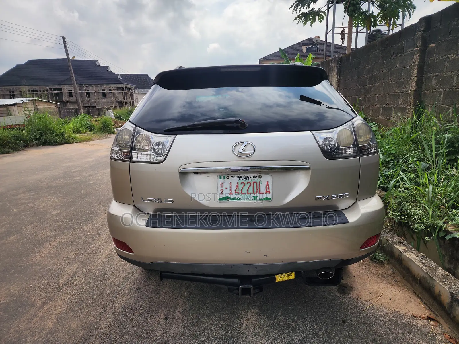 Lexus RX 350 2007 Gold