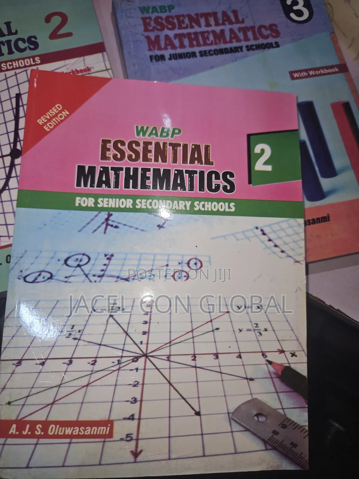 WABP Essential Maths Textbooks. [ Jss1 to Ss3 ]