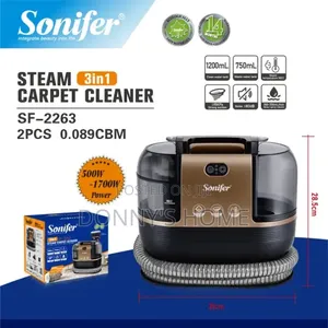 Sonifer SF-2263 3-in-1 Steam Carpet Cleaner