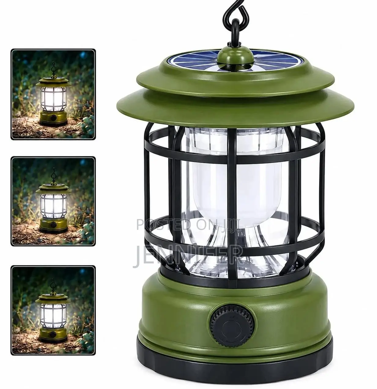 Solar Camping Lamp With USB