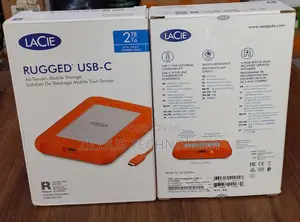 Lacie Rugged USB-C Hard Drive 2TB