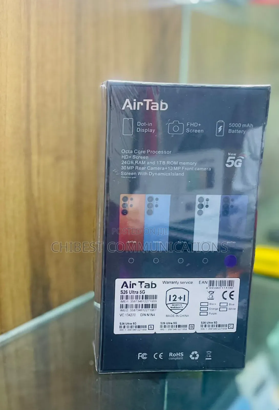 New AirTab S26 Ultra 1 TB Black