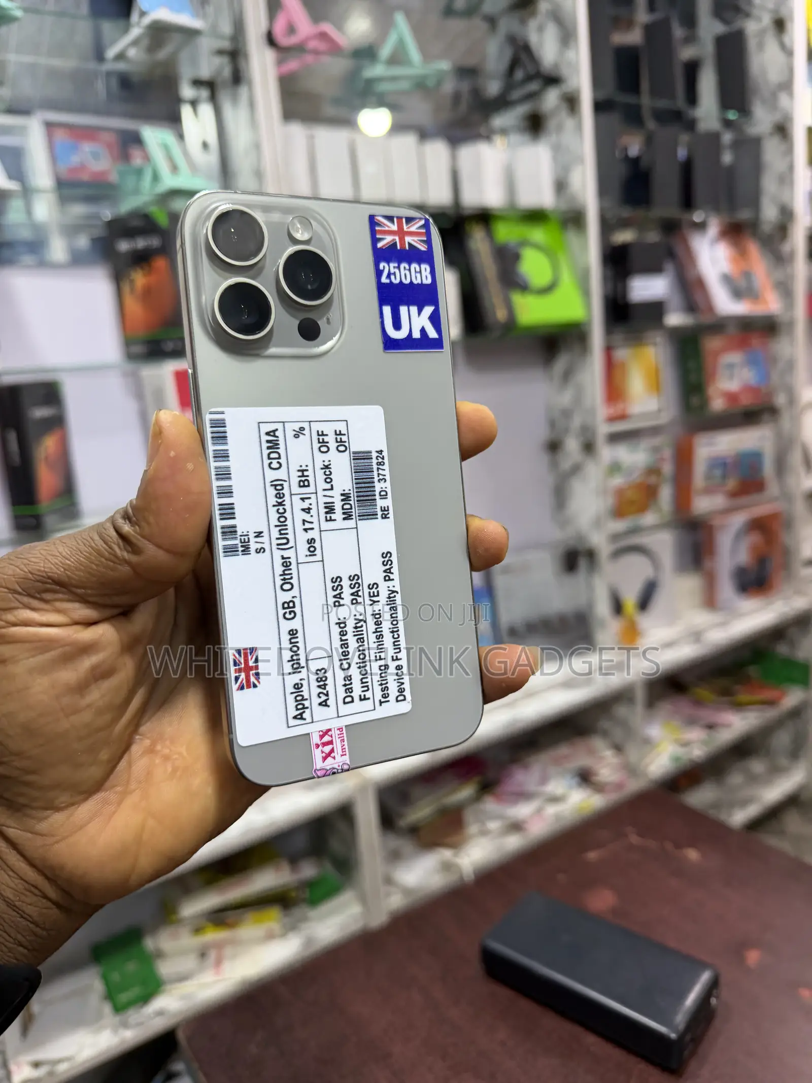 Apple iPhone 15 Pro 256 GB Gray