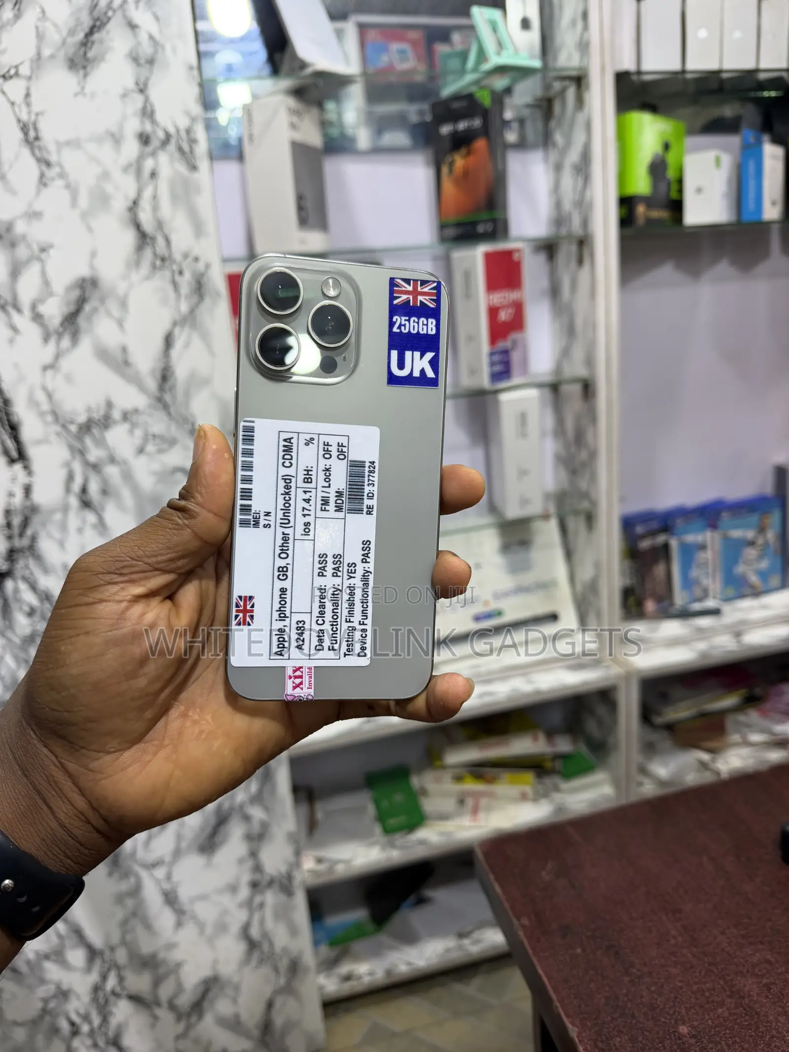 Apple iPhone 15 Pro 256 GB Gray
