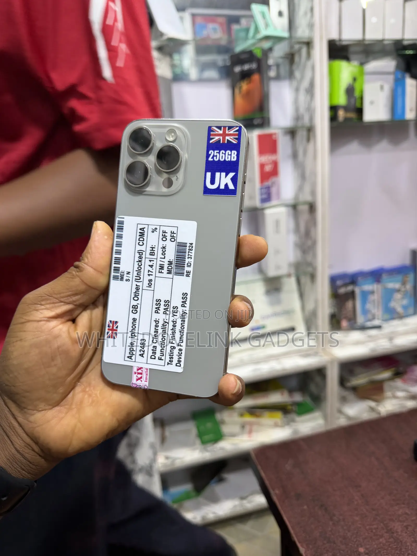 Apple iPhone 15 Pro 256 GB Gray