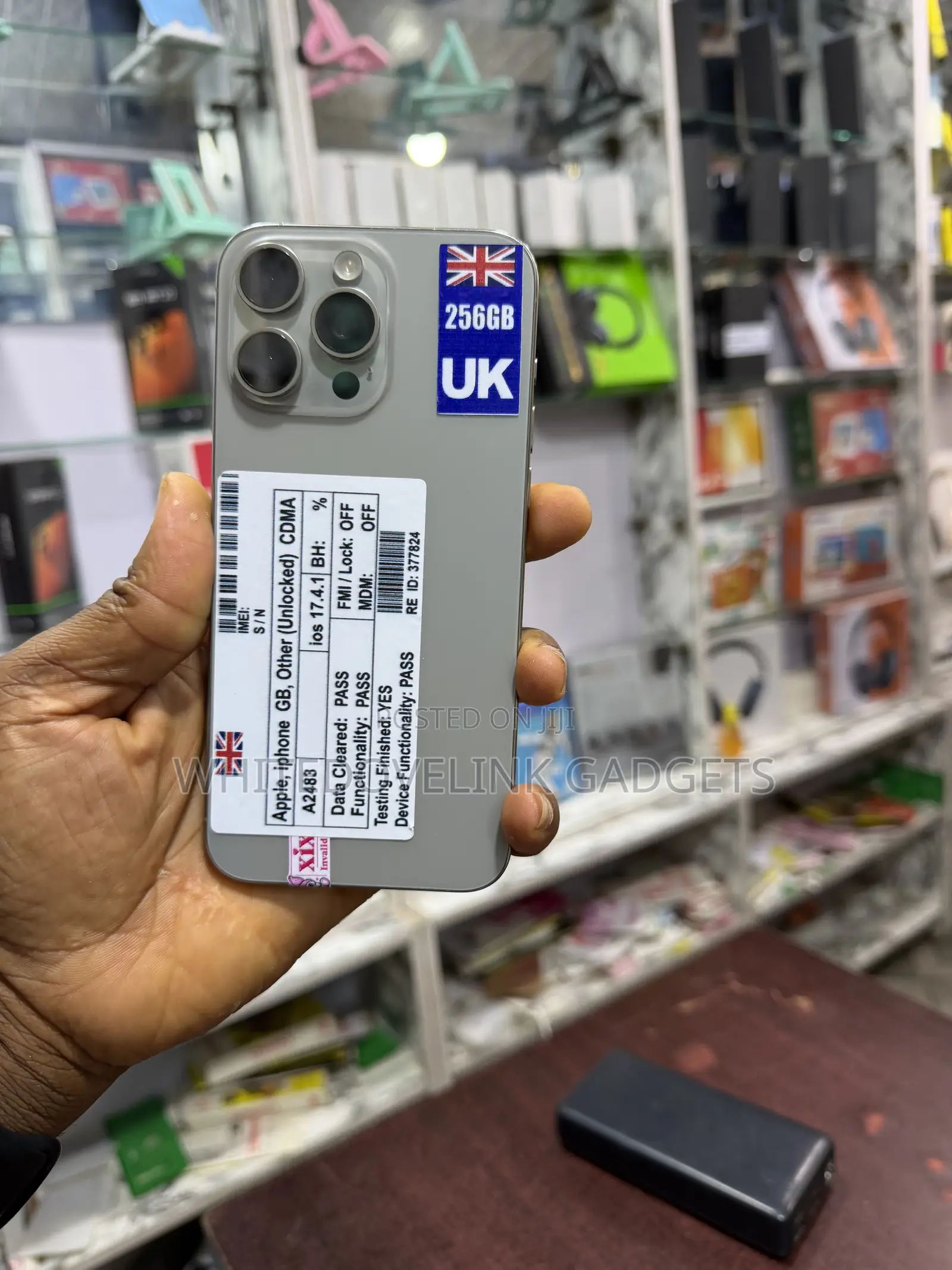 Apple iPhone 15 Pro 256 GB Gray