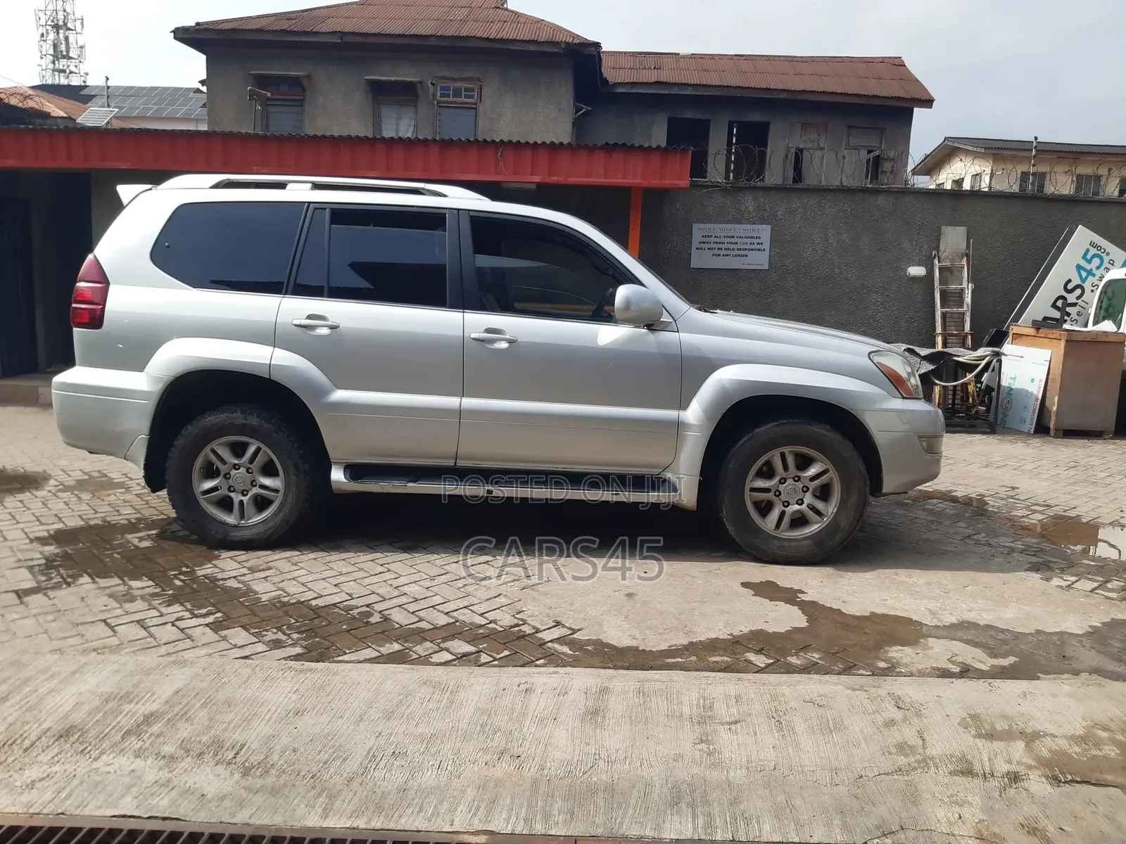 Lexus GX 2007 Silver