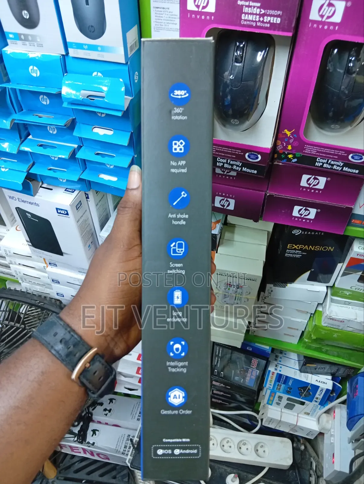 C12 AI Tracking Selfie Stick