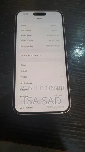 Apple iPhone 15 Plus 128 GB Pink