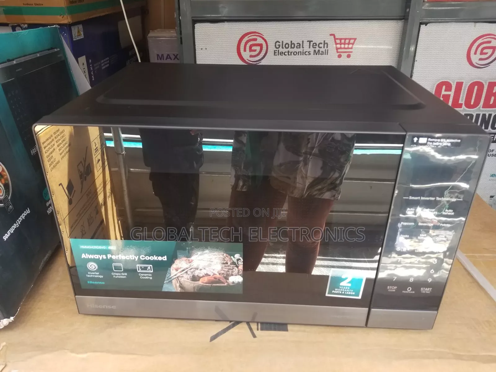 Hisense Microwave & Grill 42L 1500W (HMMG4211DSVG)