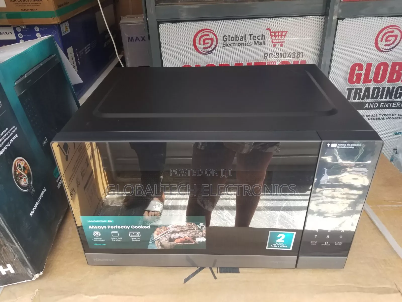 Hisense Microwave & Grill 42L 1500W (HMMG4211DSVG)