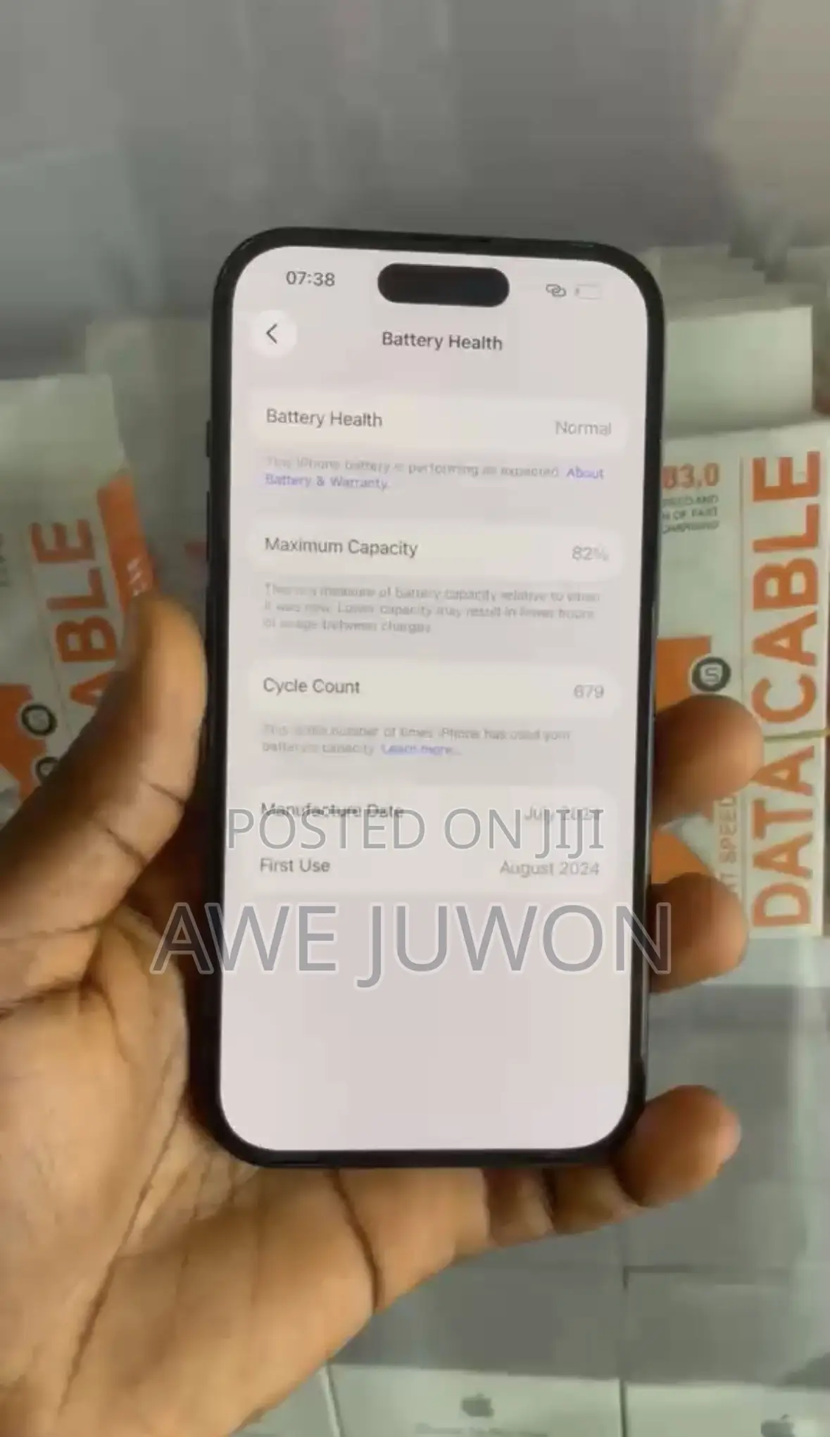 Apple iPhone 15 128 GB Black