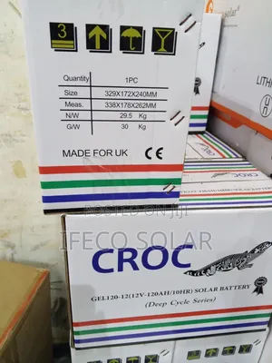Croc Gel120-12 Battery 120Ahs