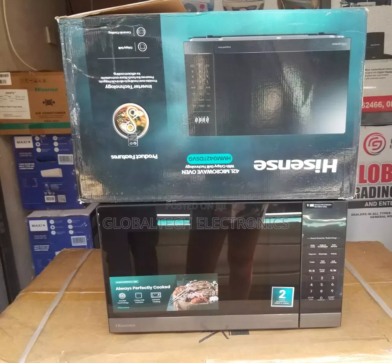 Hisense Microwave & Grill 42L 1500W (HMMG4211DSVG)