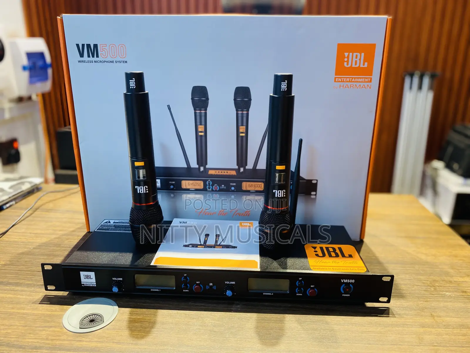 JBL Vm-500 Wireless Microphone