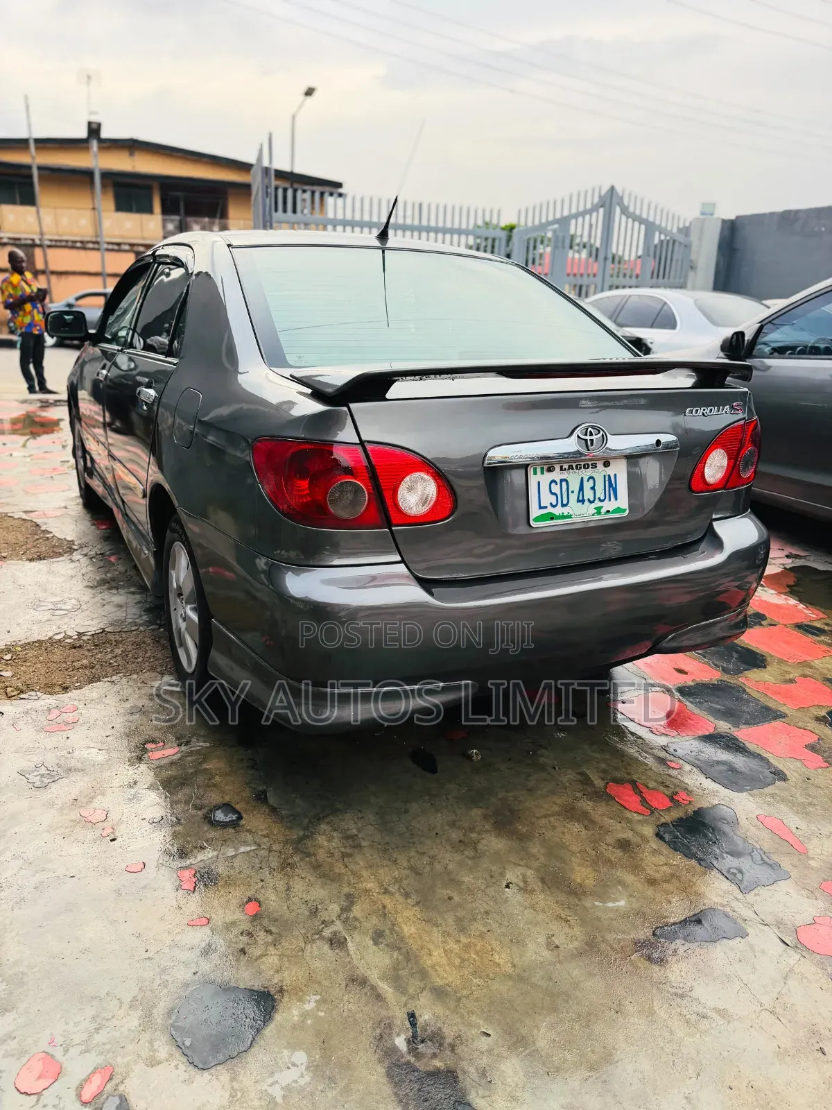 Toyota Corolla S 2007 Gray