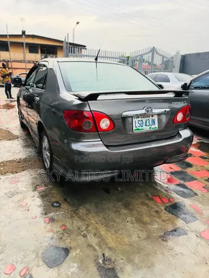 Toyota Corolla S 2007 Gray