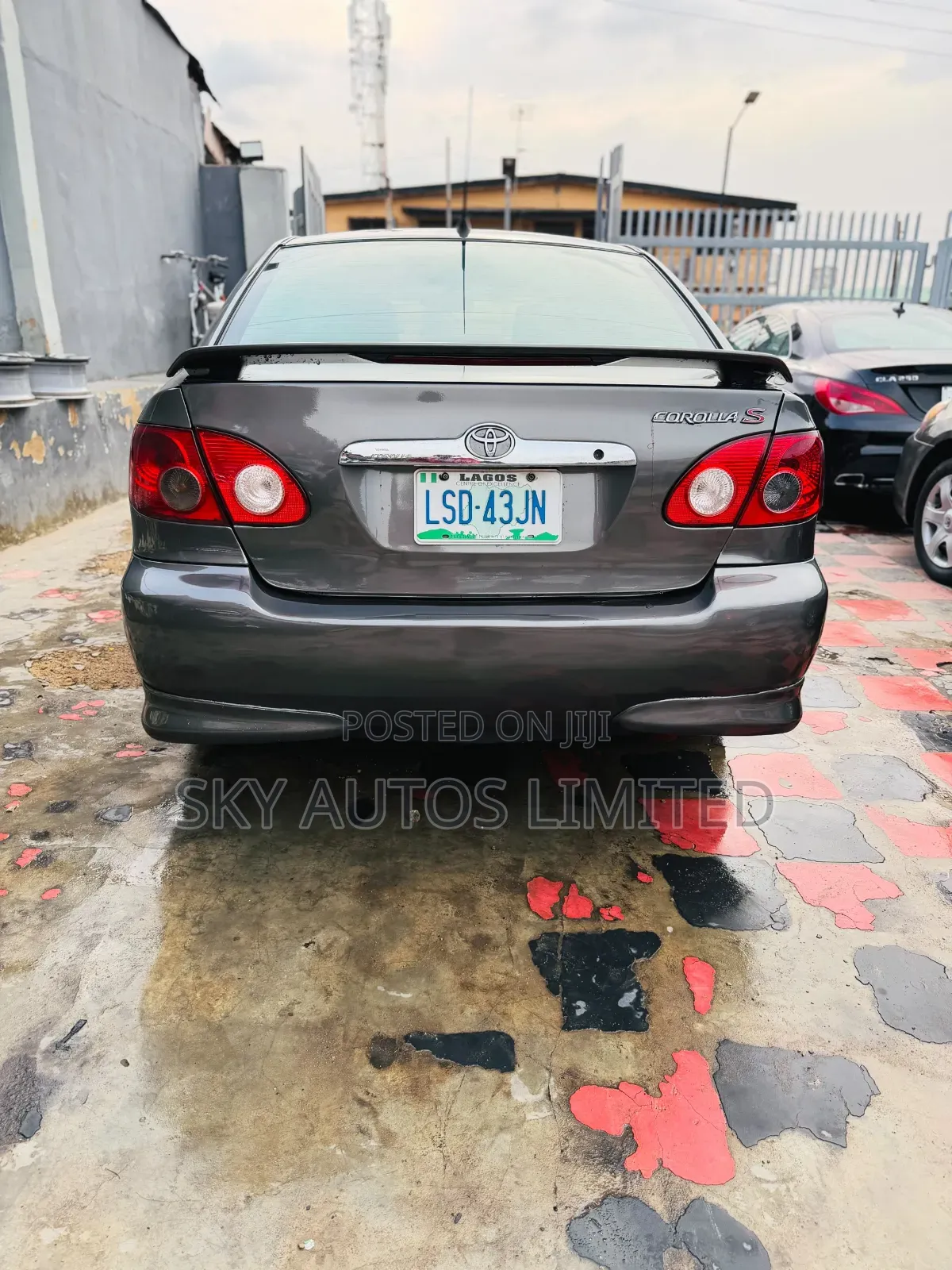 Toyota Corolla S 2007 Gray