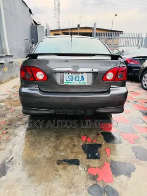 Toyota Corolla S 2007 Gray