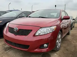 Toyota Corolla 2009 Red