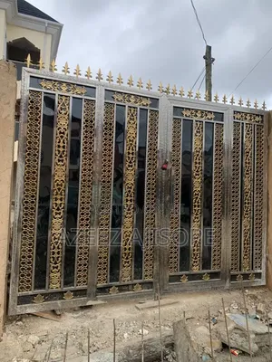 Double S Stainless Steel Gate Design