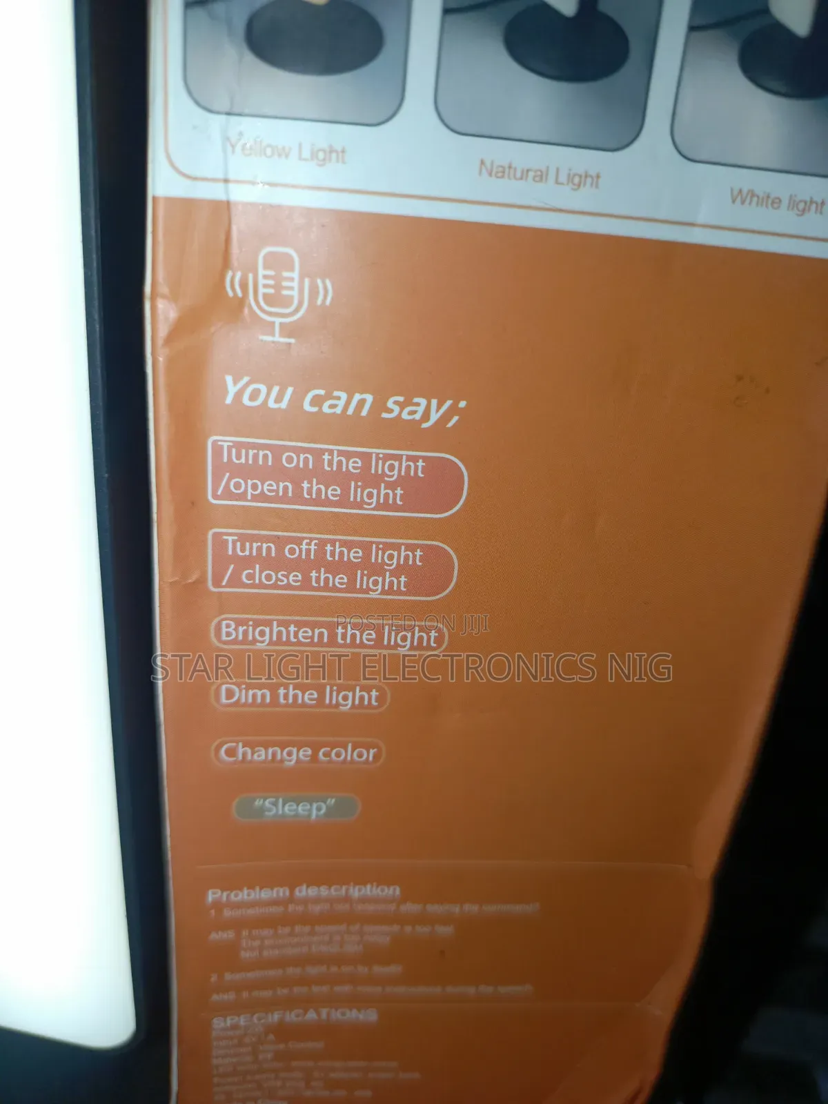 Voice Smart Light