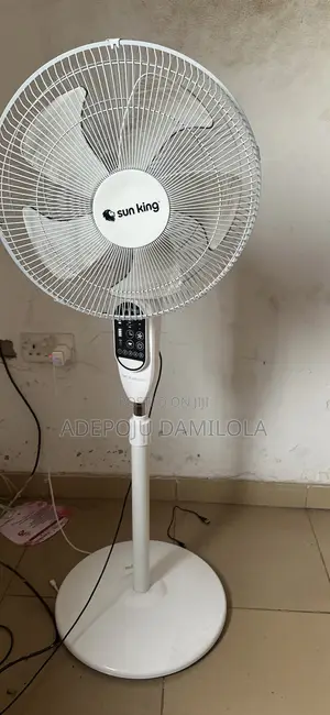 Sun King Solar Fan - 2 Months Used - With Panel & Remote - Ikorodu