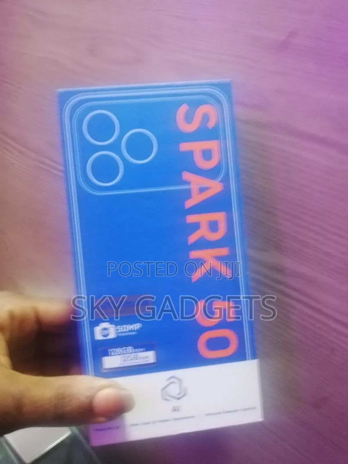 New Tecno Spark 50 128 GB Black