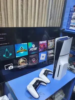 PS5 Slim Disc Edition With Fc 27 Games Packages / 2pads