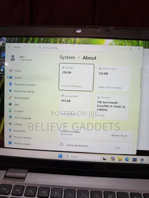 Laptop Dell Latitude 5320 16GB Intel Core i5 SSD 256GB