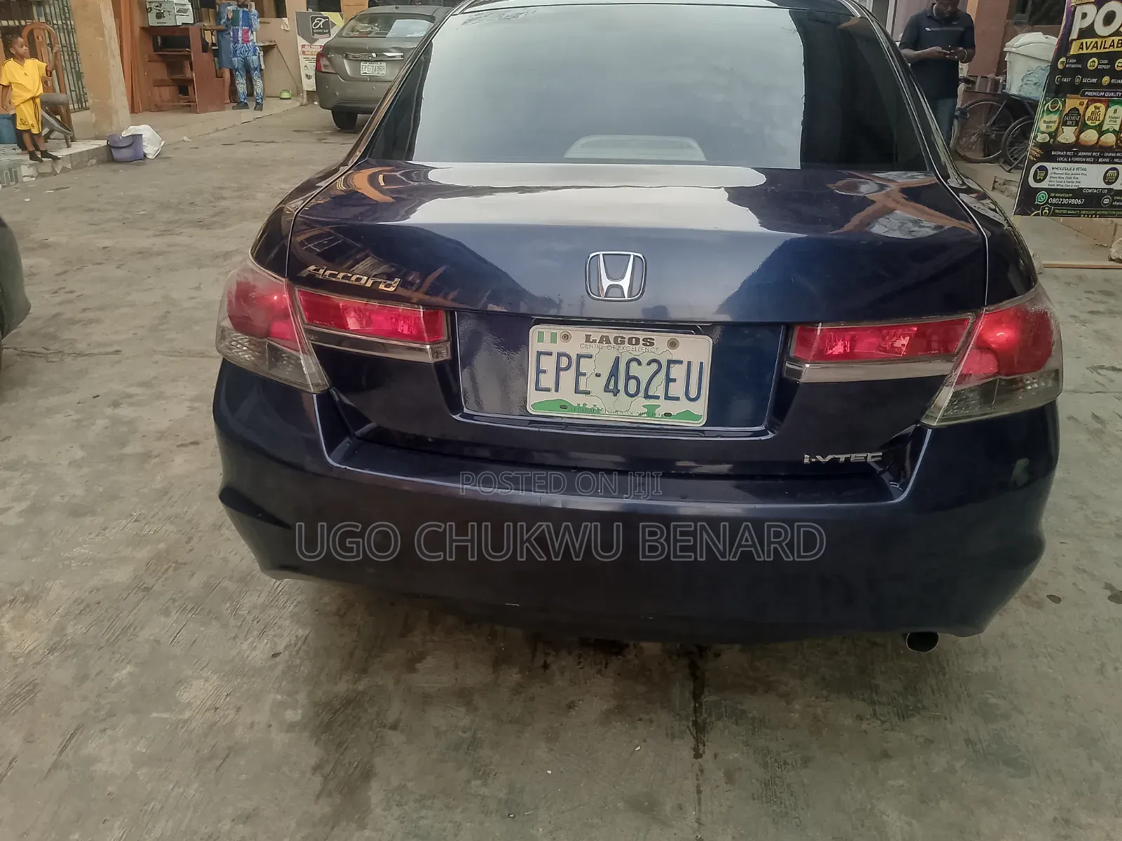 Honda Accord 2012 Blue