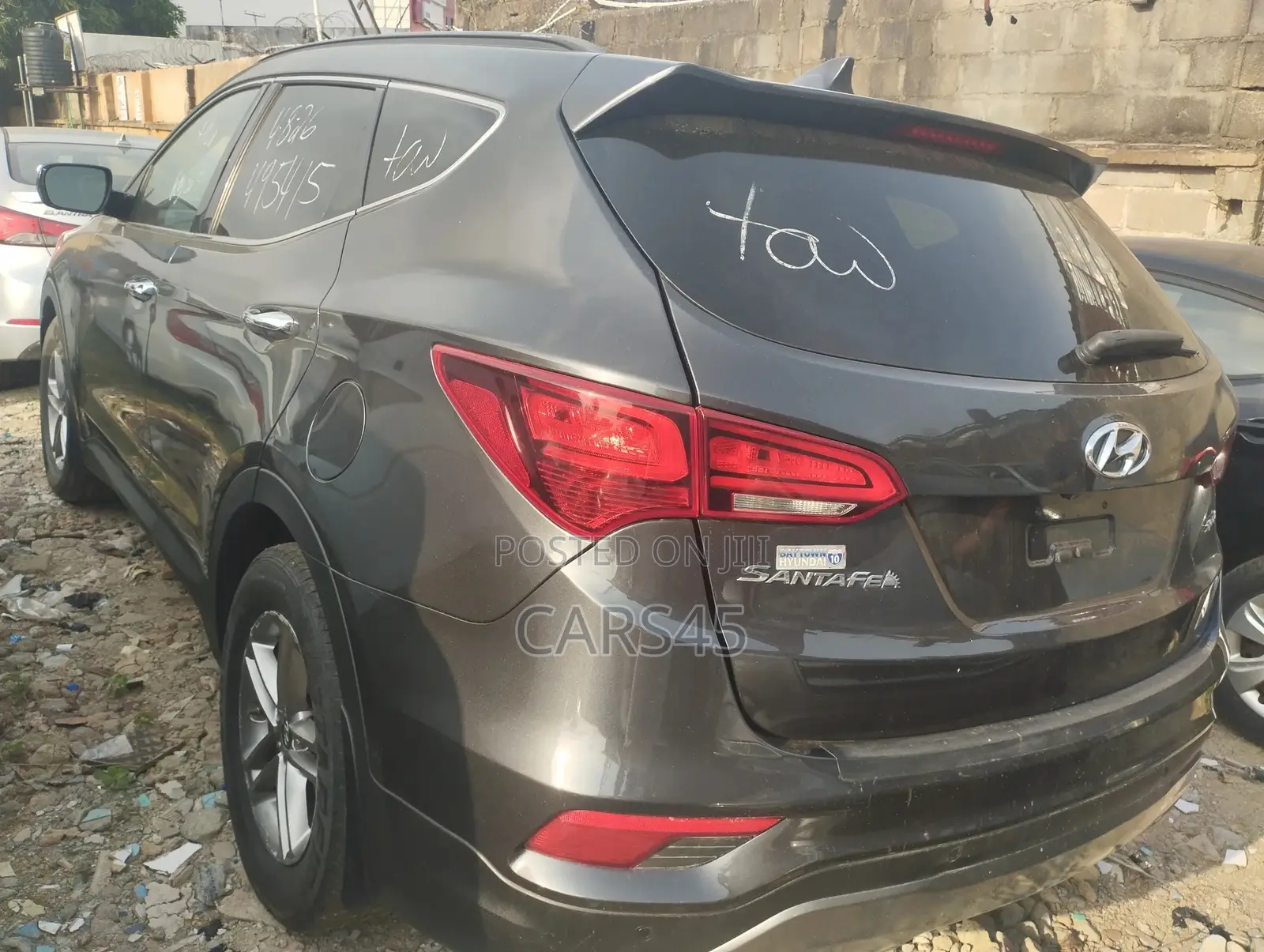 Hyundai Santa Fe 2017 Gray