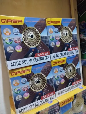 24" AC/DC Qasa Short Blade Ceiling Fan Wholesale Lagos