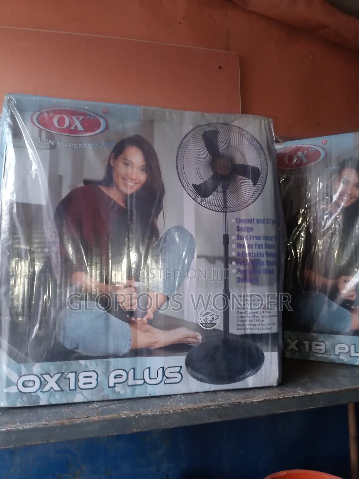 Ox Plus Standing Fan