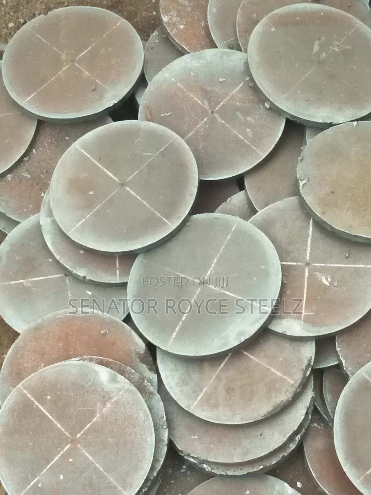 4" Round Plate 8mm