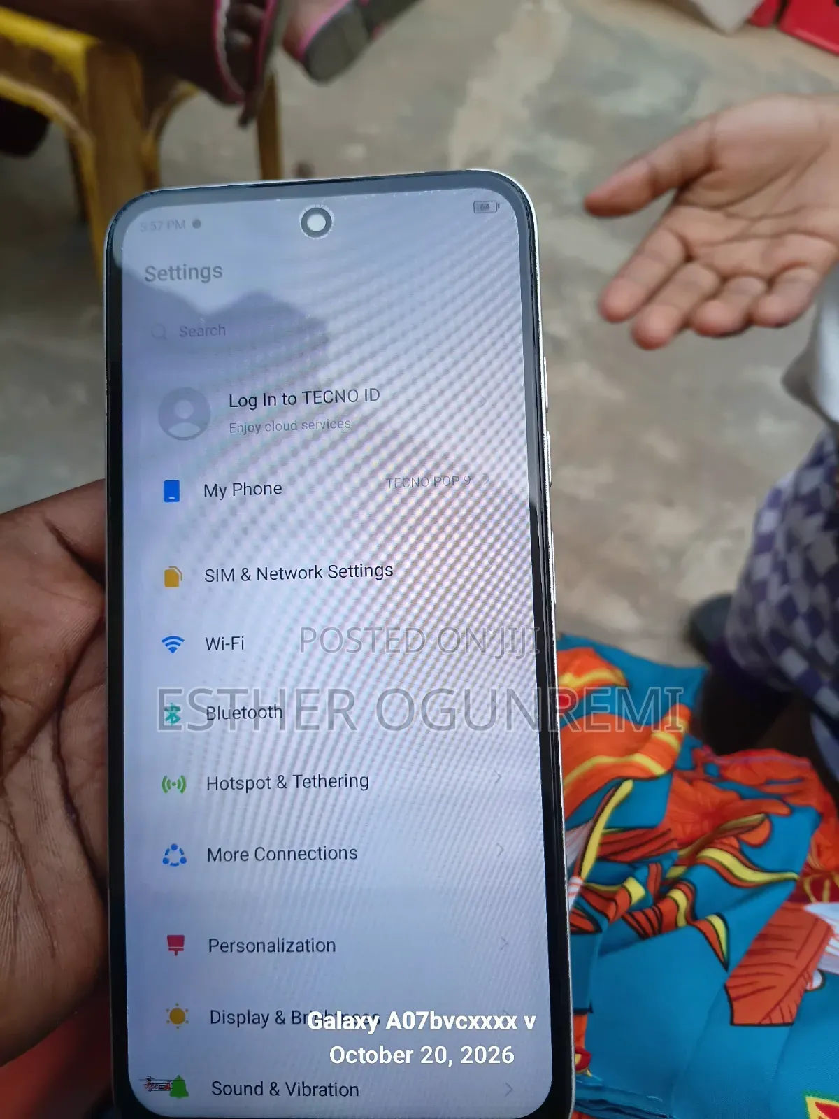 Tecno Pop 9 64 GB Silver