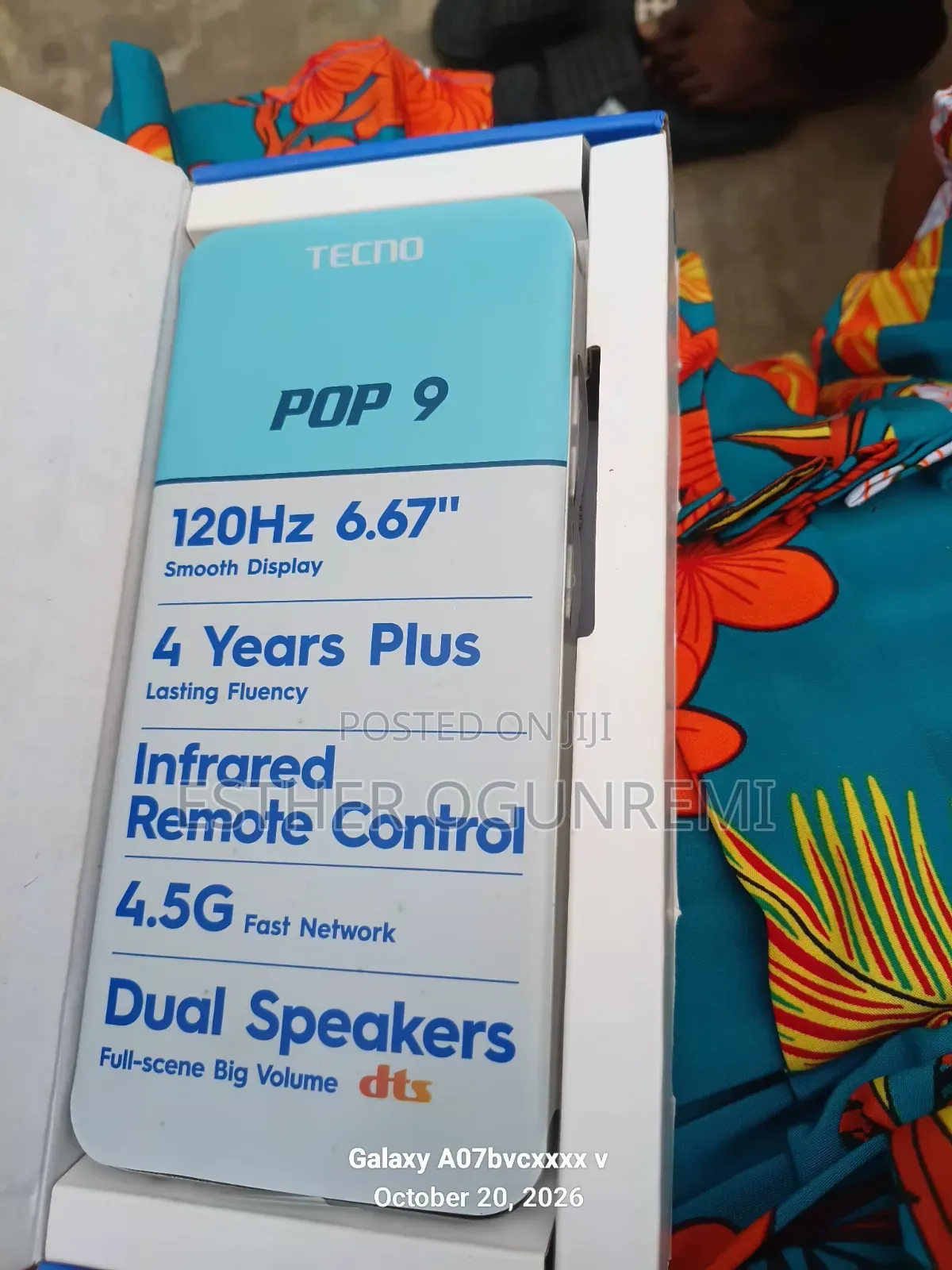 Tecno Pop 9 64 GB Silver