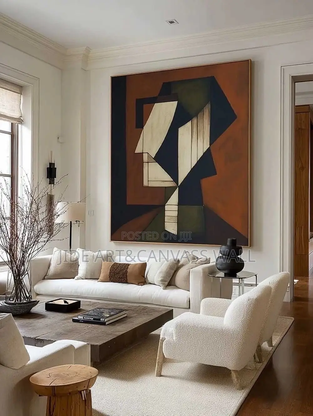 Modern Art Design and Wall Abstract Skeching Decors