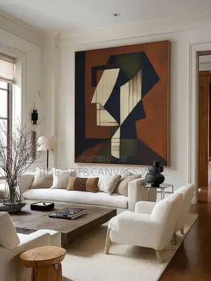 Modern Art Design and Wall Abstract Skeching Decors