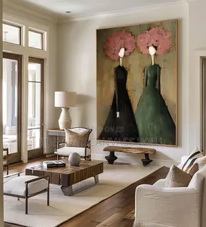 Modern Art Design and Wall Abstract Skeching Decors