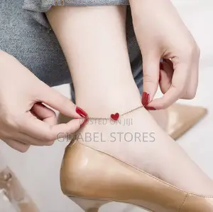 Non Tarnish Titanium Steel Rose Gold Colour Anklet
