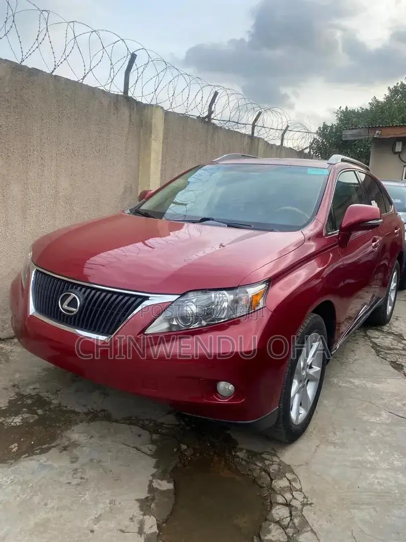 Lexus RX 2010 Red