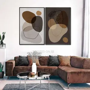 Split Abstract Wall Art Interior Colorful Decors