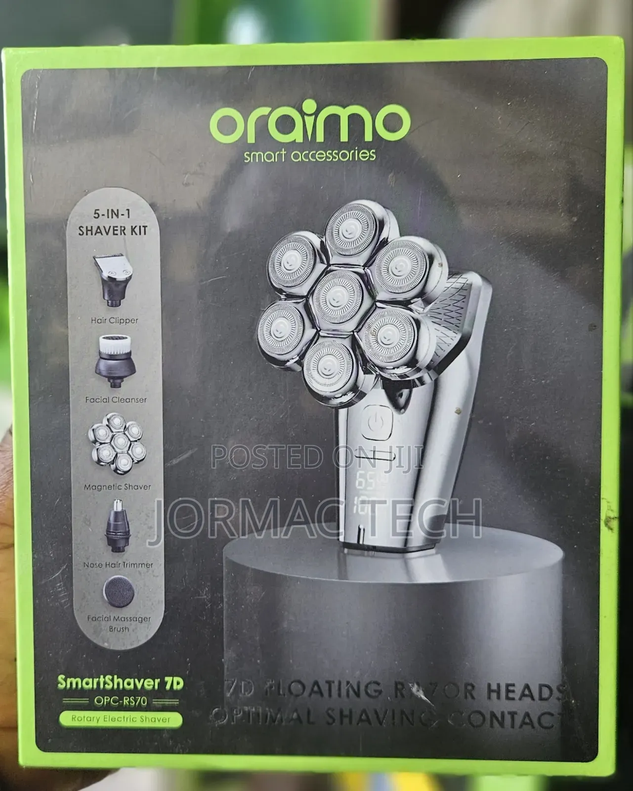 Oraimo Smart Shaver 7D 5in 1