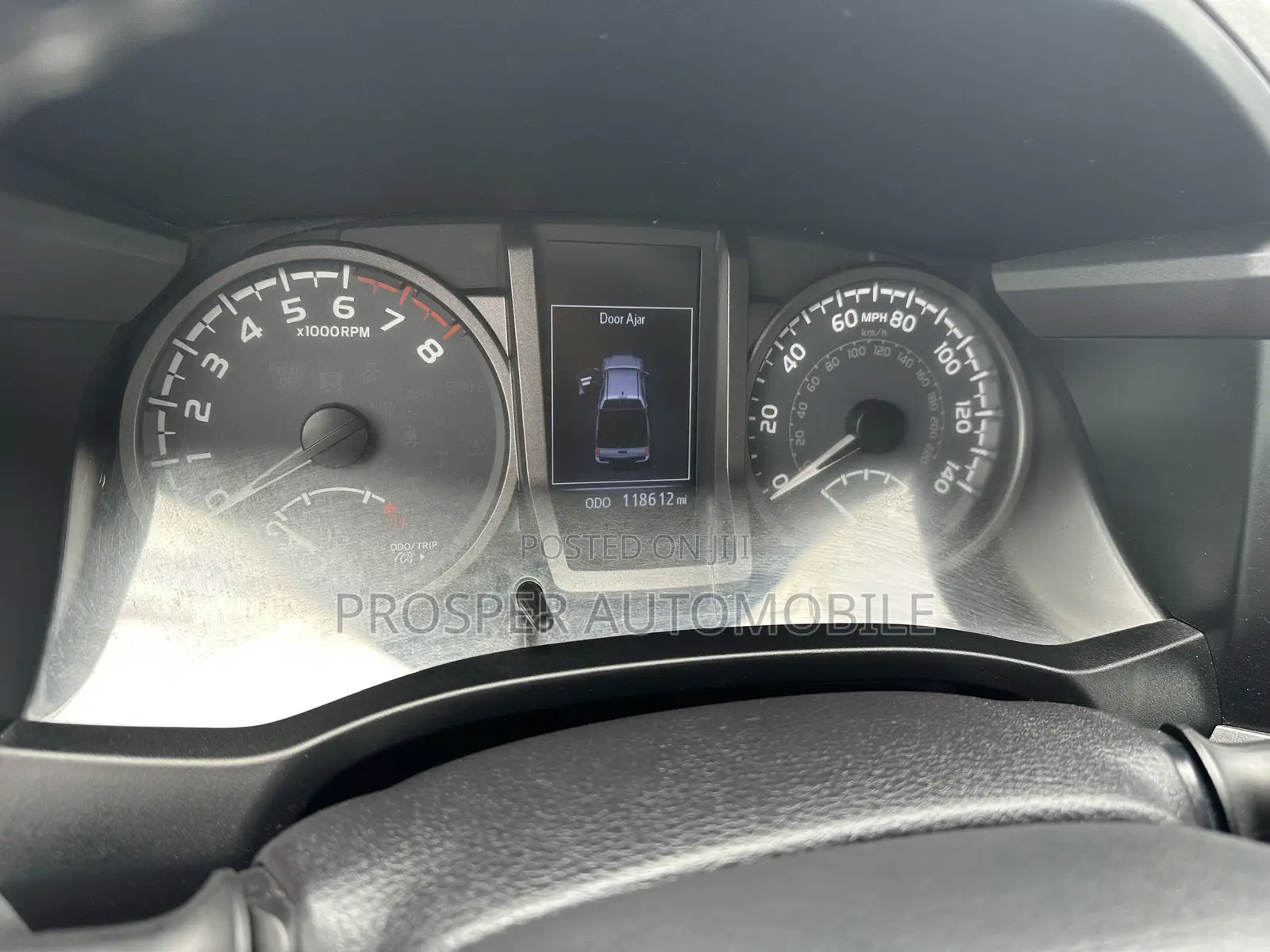 Toyota Tacoma Limited 2017 Blue