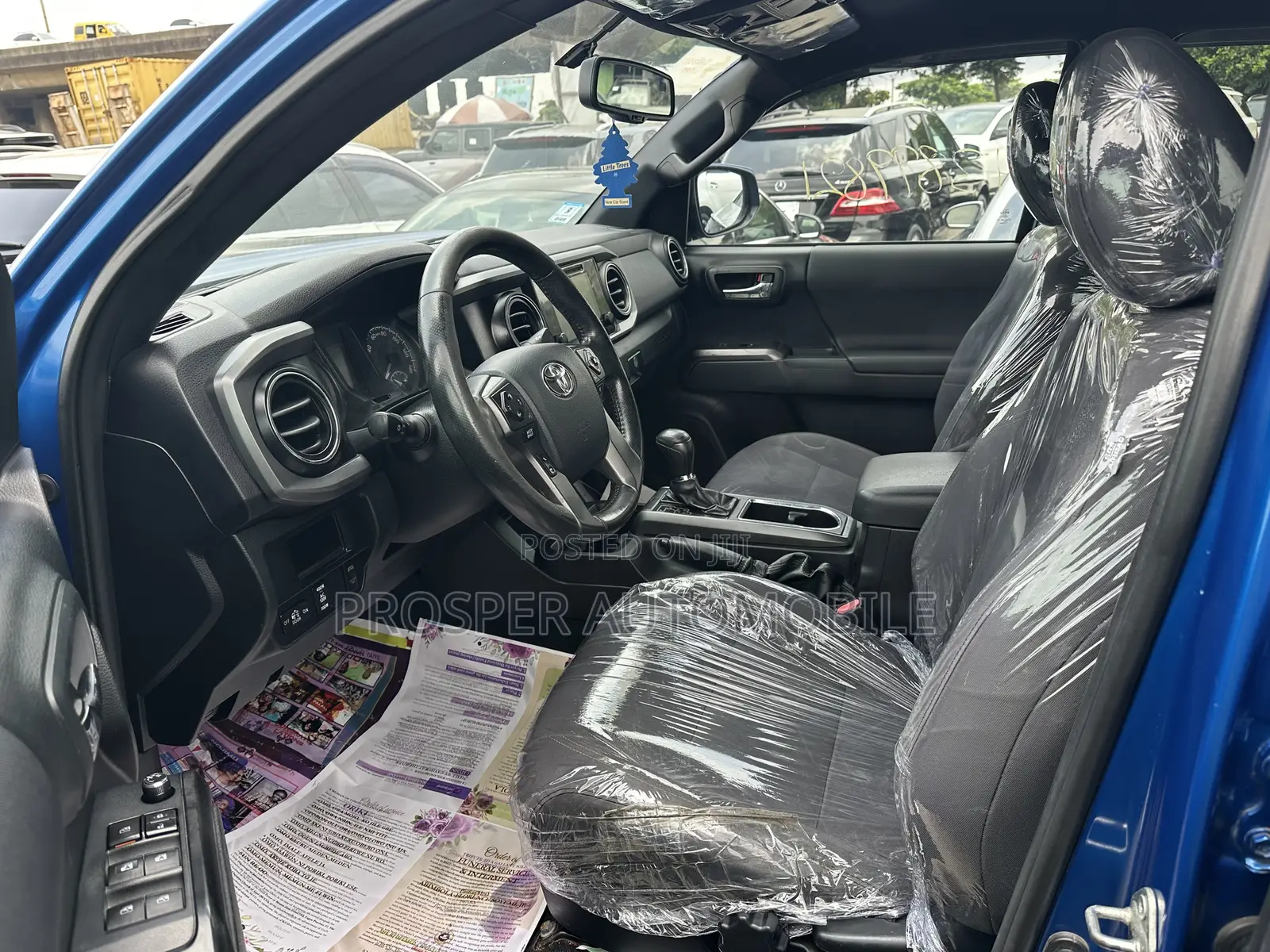Toyota Tacoma Limited 2017 Blue