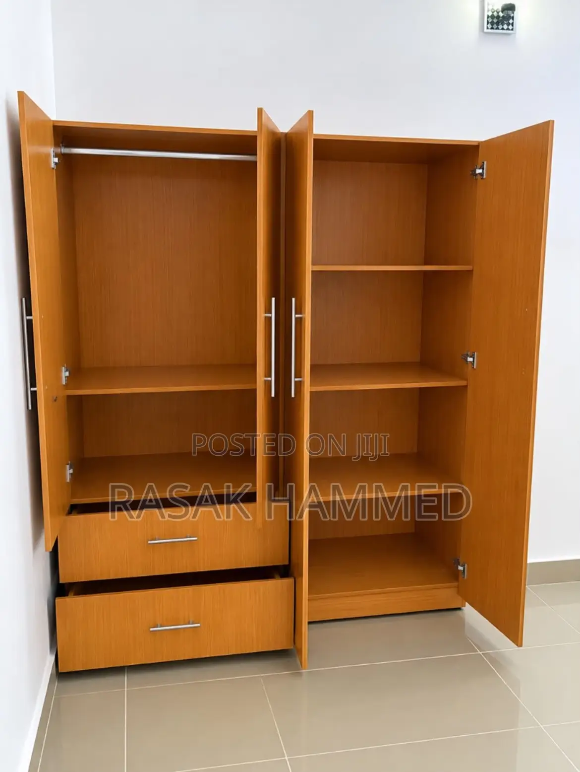 5ft by 6ft Wardrobe Multicolor