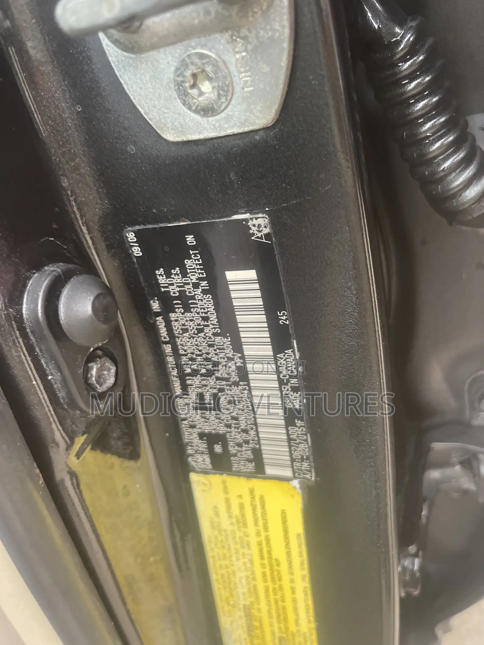 Lexus RX 350 2007 Black