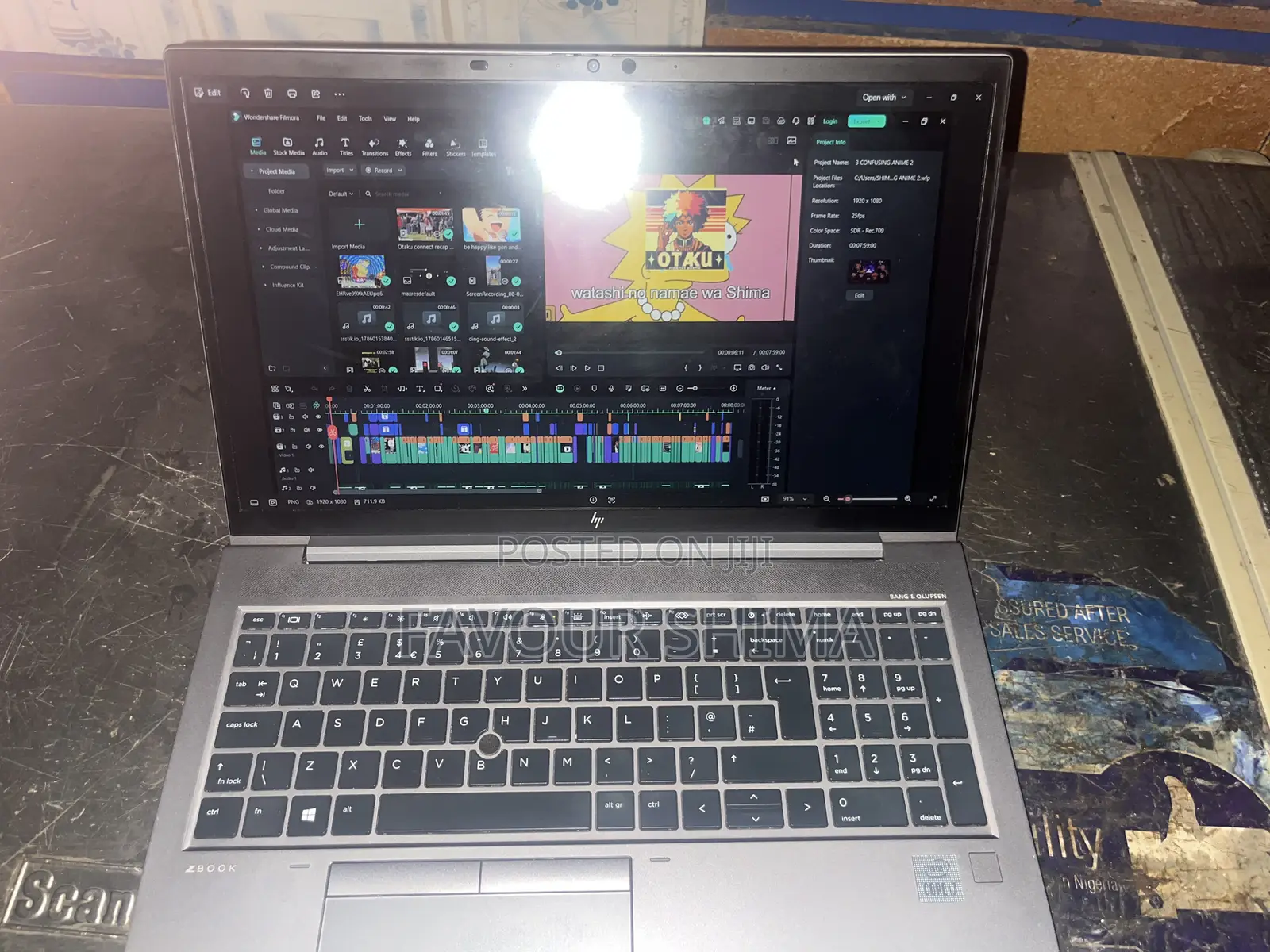 Laptop HP ZBook Firefly 14 G7 16GB Intel Core i7 SSD 256GB